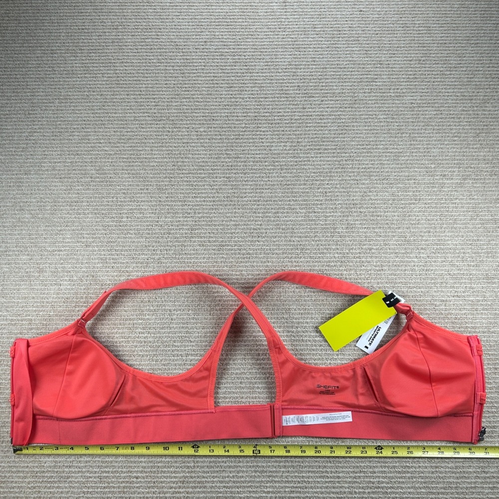 Shefit Ultimate Sports Bra Women Luxe Large Charged Coral High Impact Athleisure - Picture 15 of 16